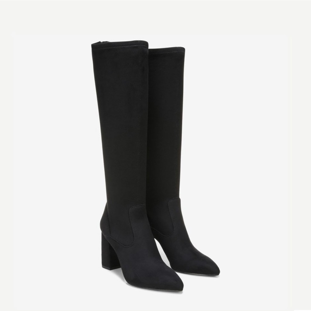 Franco Sarto Black Over the Knee Boots